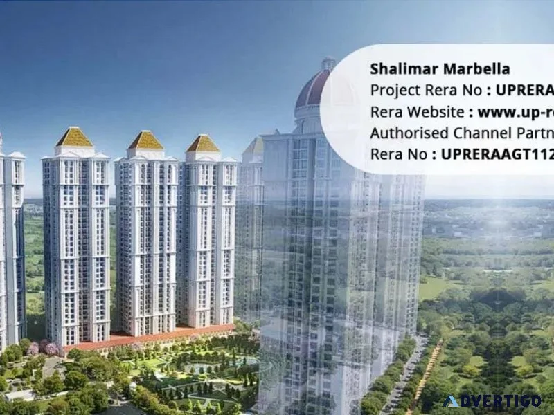 Shalimar marbella lucknow - luxury living project