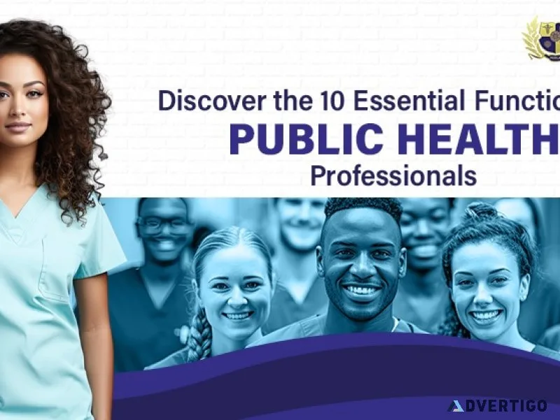 10 essential functions of public health professionals