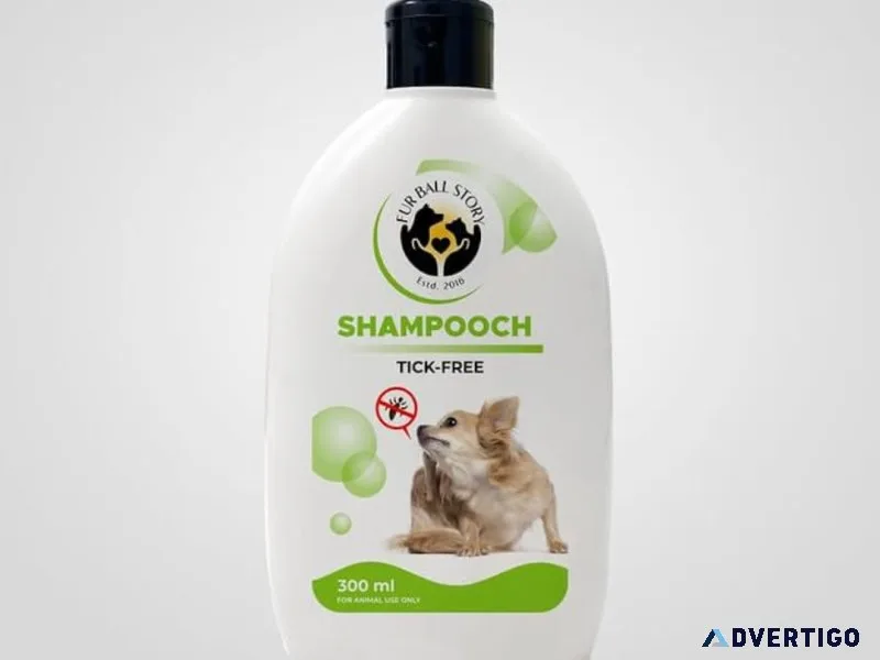 Shampooch tick free: tick preventive dog shampoo