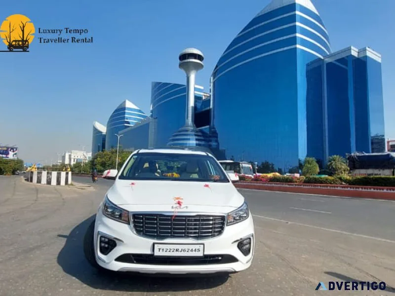 Kia carnival rent in jaipur
