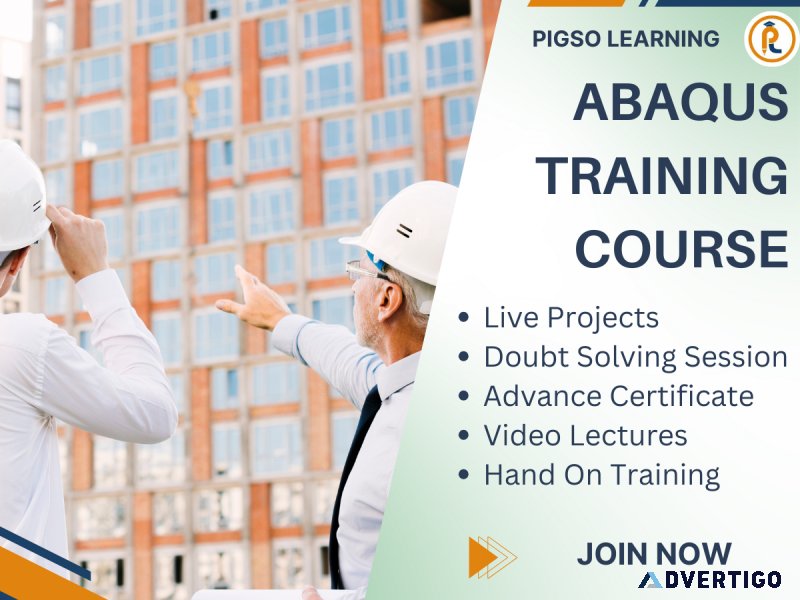 Enroll abaqus training course | become master in abaqus software