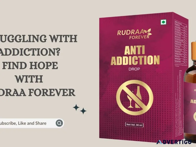Anti addiction drops