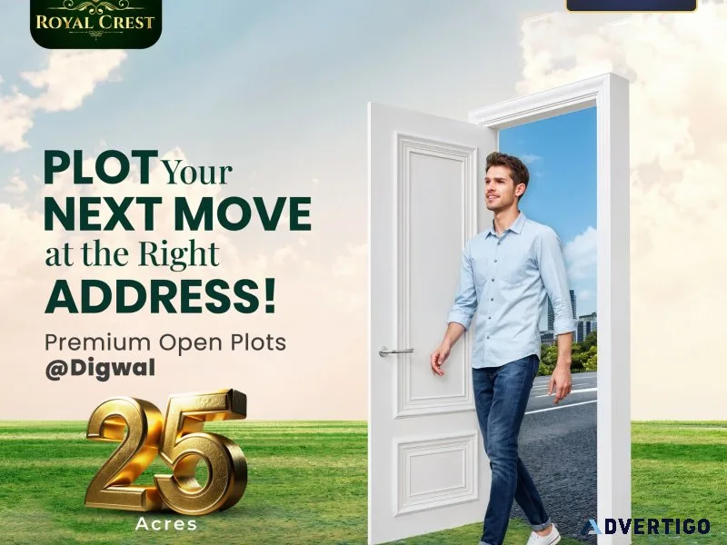 Premium open plots for sale in digwal