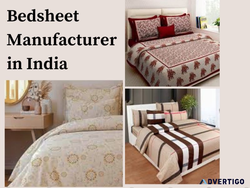 Bedsheet manufacturer in india