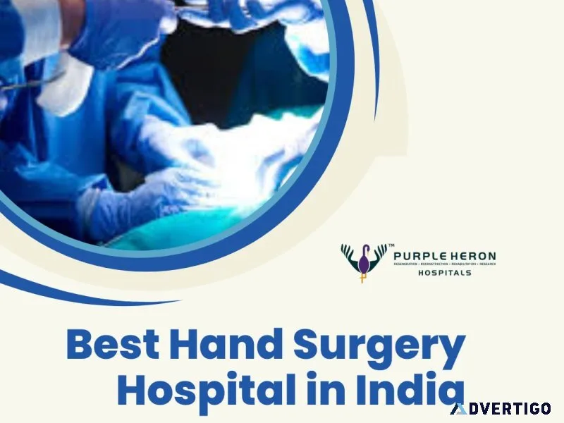 Best hand surgery hospital in india