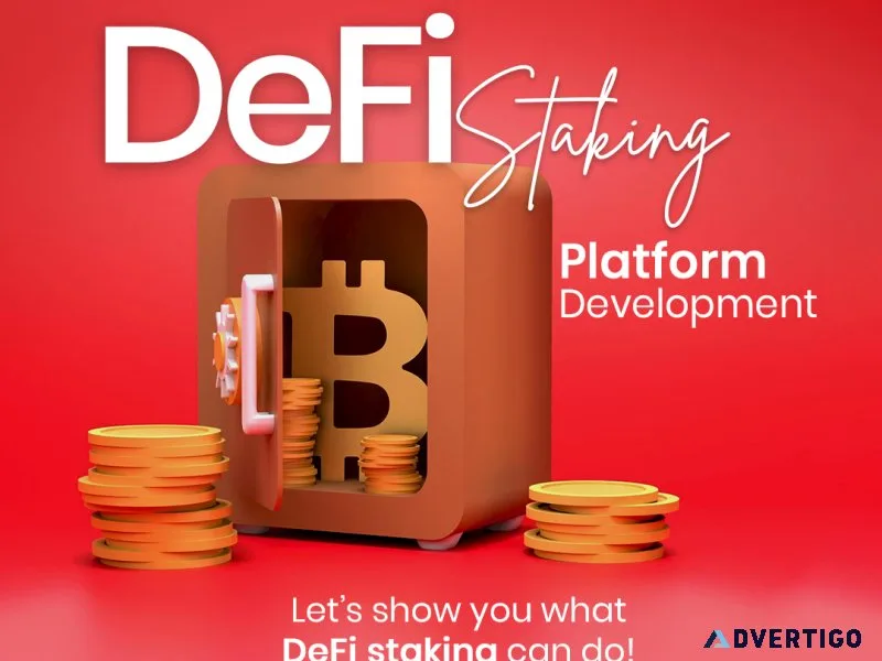 Defi staking platform development