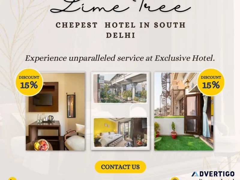 Hotel in south delhi