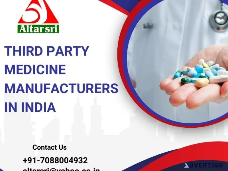 Third party medicine manufacturers in india