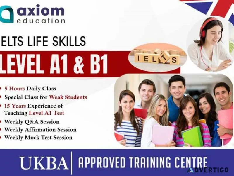 Achieve ielts life skills level a1 & b1 with axiom