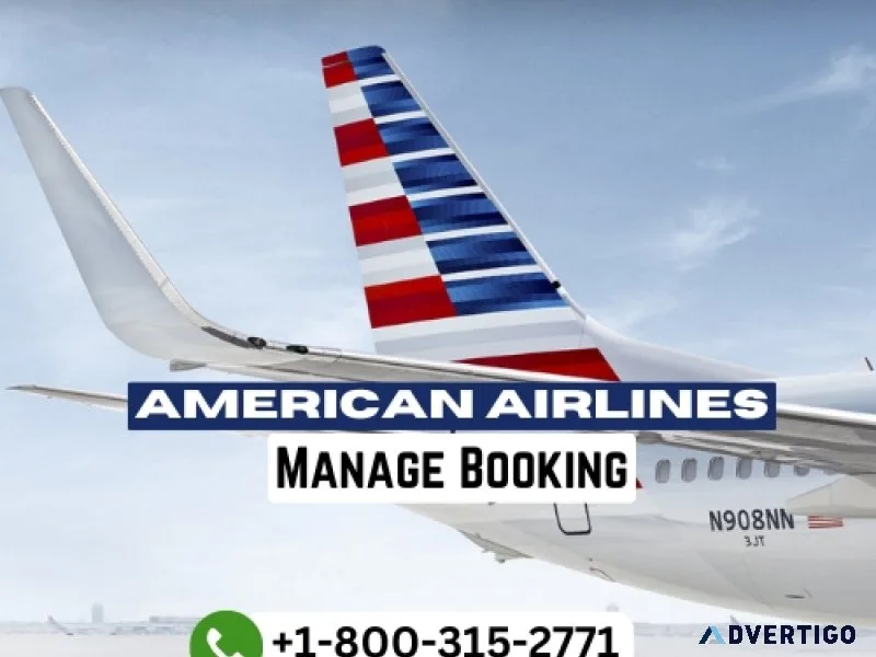 How to manage my booking at american airlines?