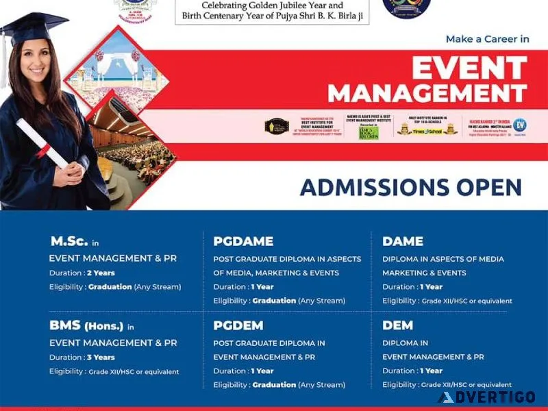 Career opportunities in event management