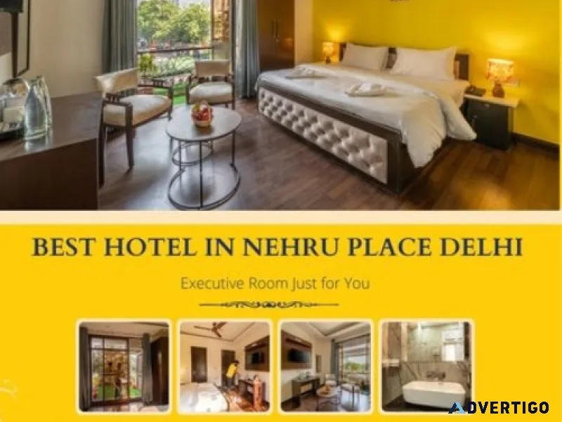 Hotels near nehru place