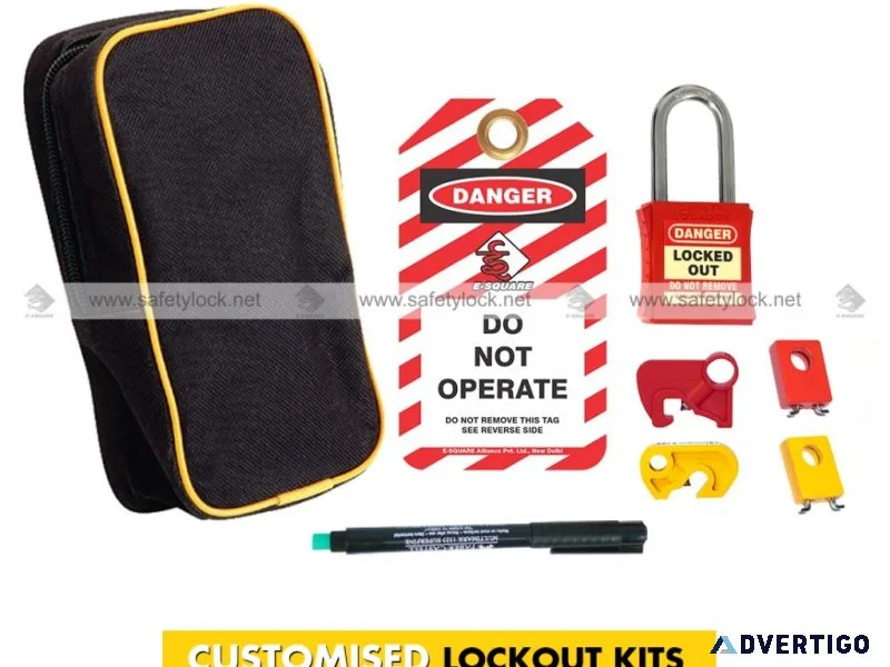 Buy essential loto safety products for enhanced workplace safety