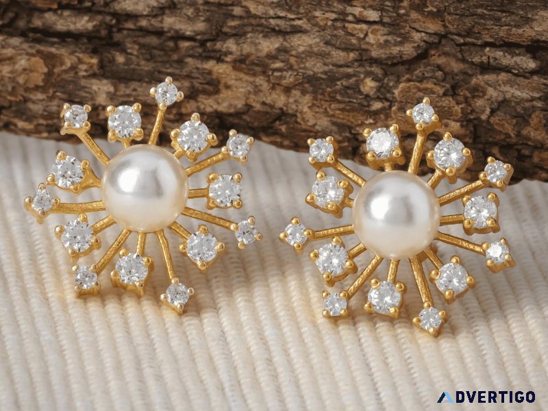 Silver earring manufacturer in johari bazar jaipur, rajasthan