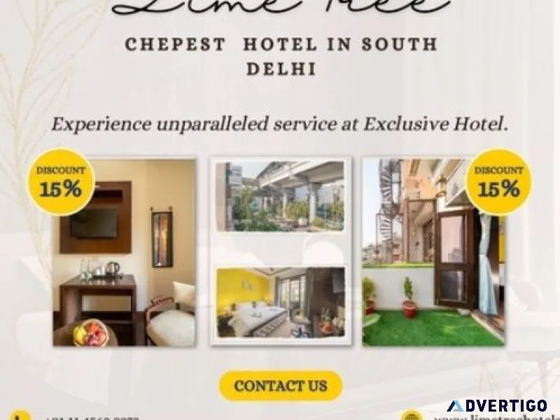  experience comfort and elegance: the best hotels in south delhi