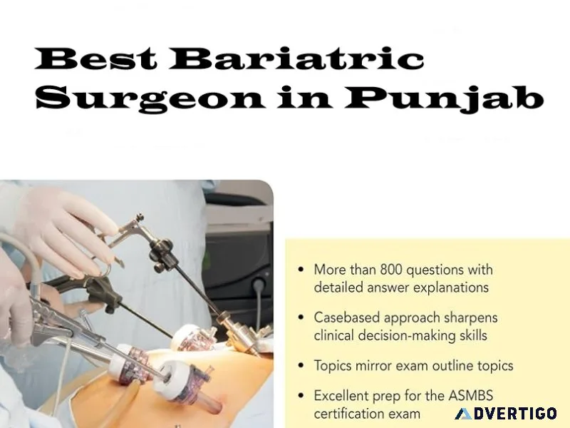 Best bariatric surgeon in punjab