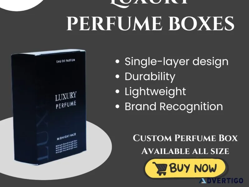 Luxury perfume boxes
