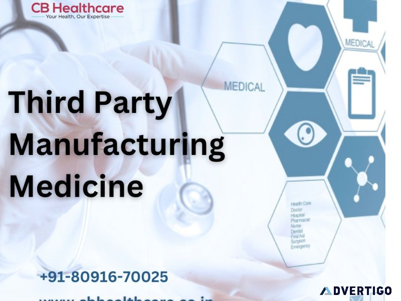 Third party manufacturing medicine in india
