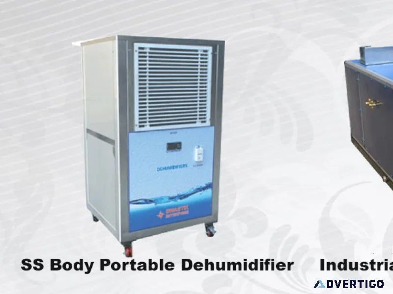 Dehumidifier equipment manufacturer, supplier & exporter