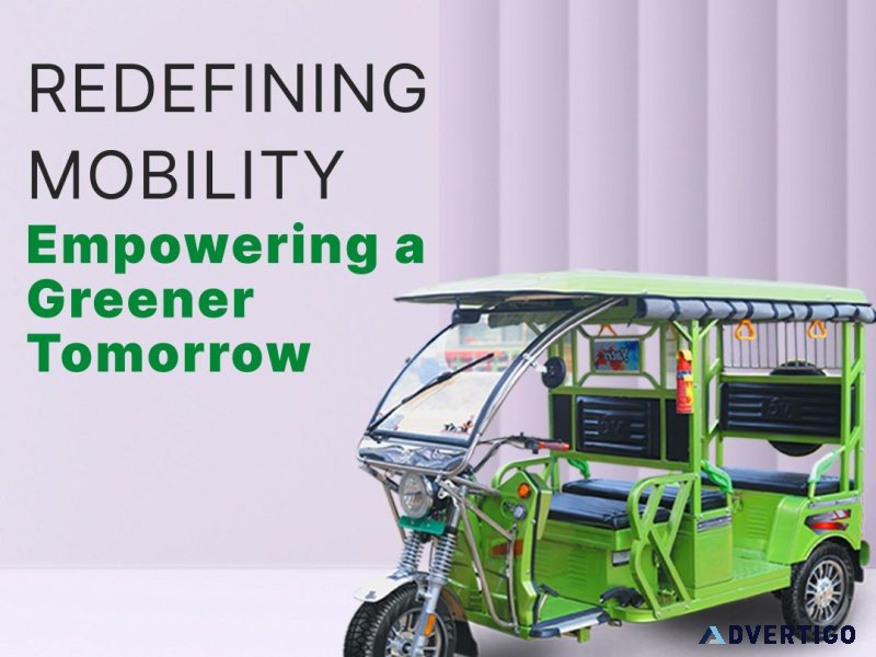 Top e rickshaw manufacturers in india