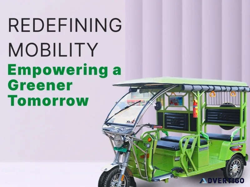 Top e rickshaw manufacturers in india