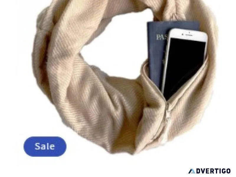 Sholdit pocket scarves