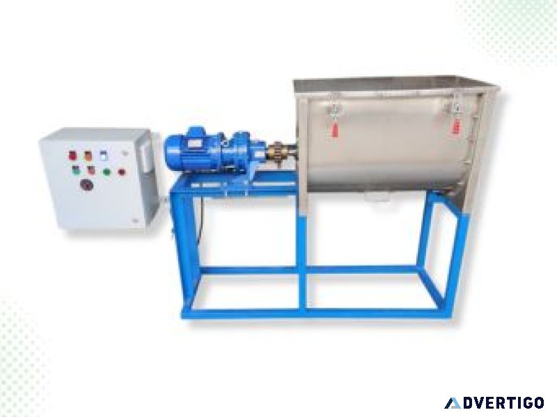 Industrial ribbon blender machines manufacturing -mumbai