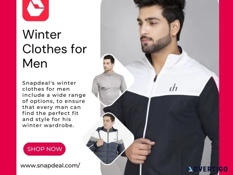 Winter clothes for men | snapdeal
