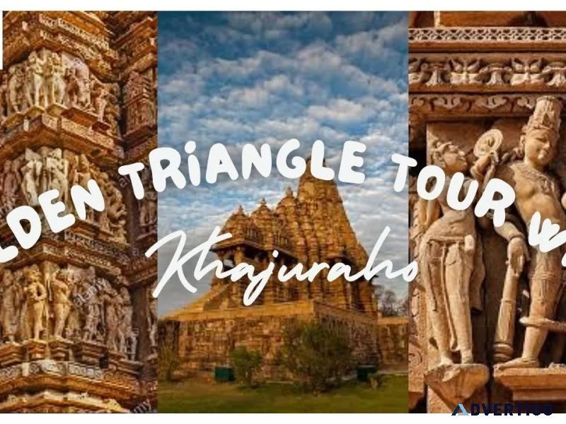 Exploring the golden triangle tour with khajuraho