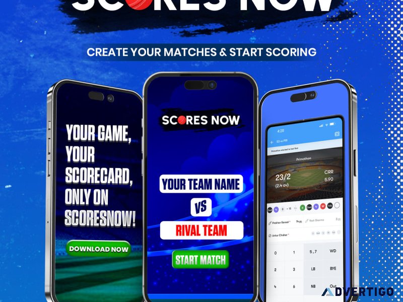 Cricket scoring app