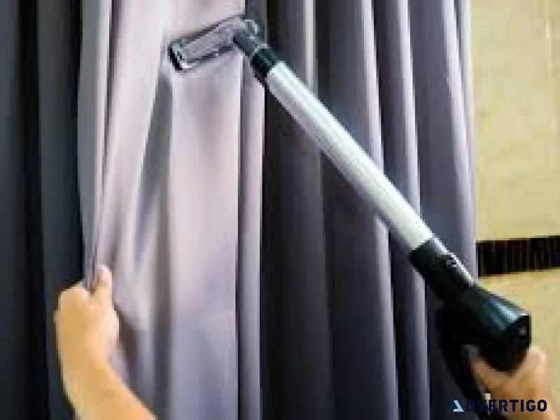 Curtain cleaning services