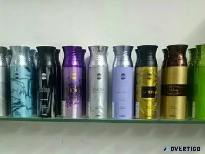 Ajmal deodorants - long-lasting scent sprays