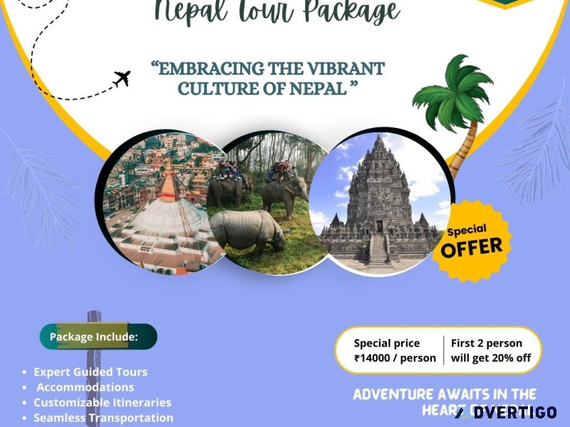 Nepal Tour Package, Tour Package of Nepal from India