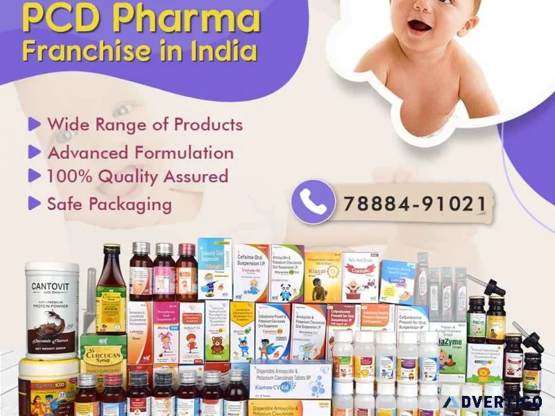 Pediatric pcd pharma franchise in india