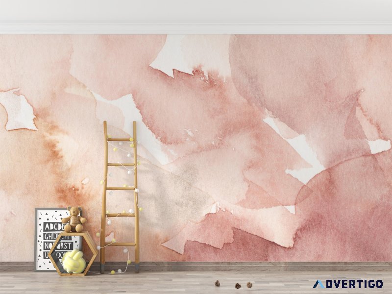 Baby pink wallpaper