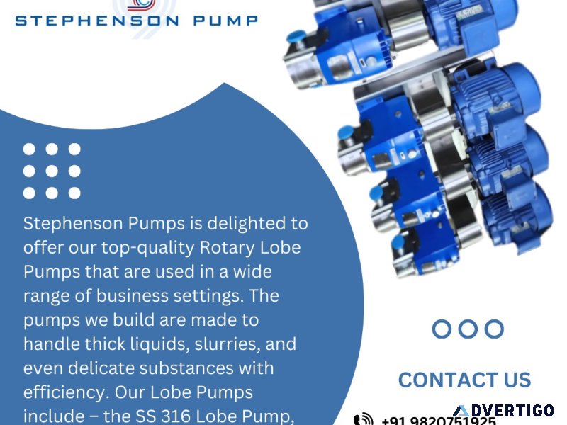 Stephenson pump and screw