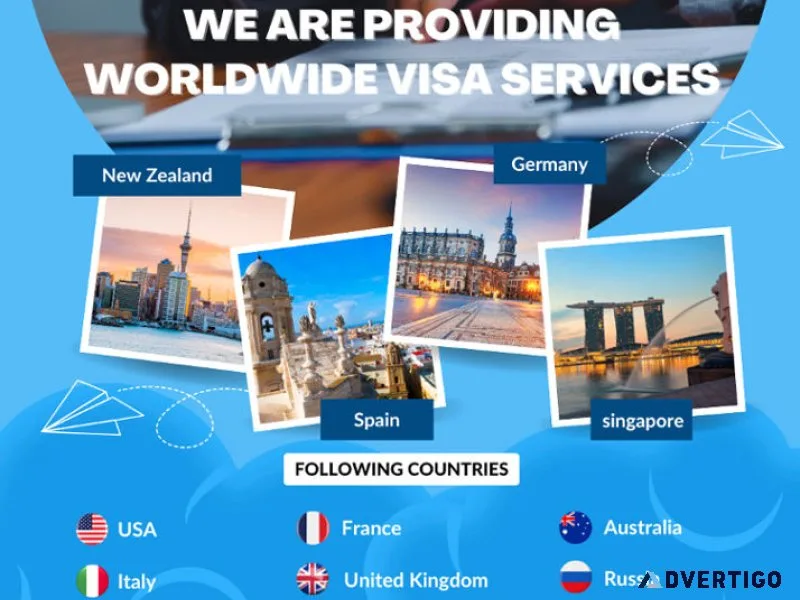 Fast & reliable visa services worldwide