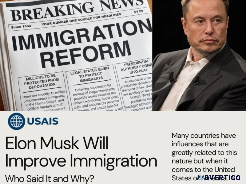 Elon musk will improve immigration: who said it and why?