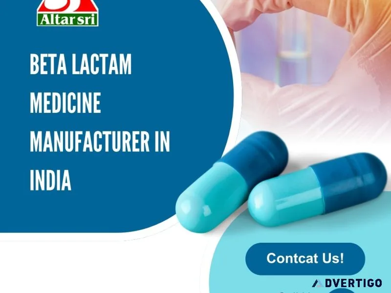 Beta lactam medicine manufacturers in india
