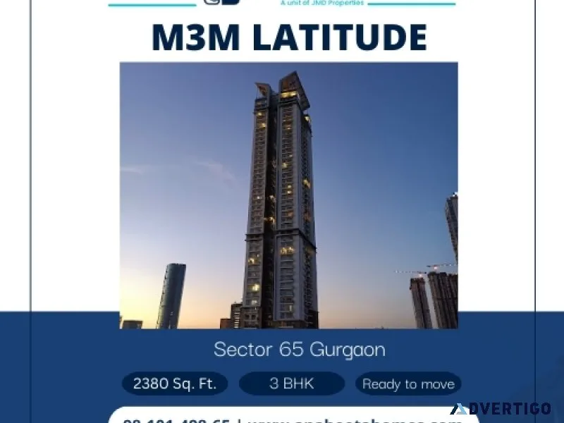 M3m latitude sector 65 gurgaon