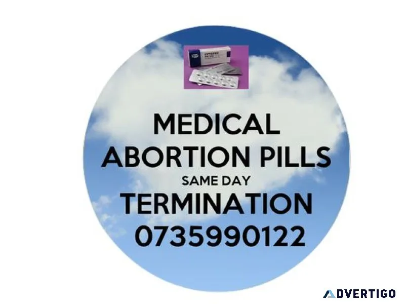 Pain-free legal abortions call: 0735990122