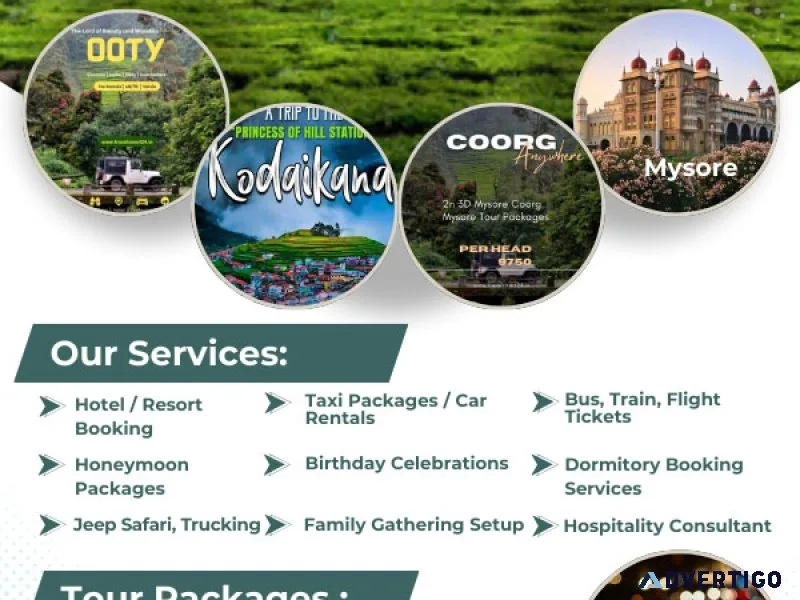  mysore tour packages by travelsmart 24 – experience royal charm
