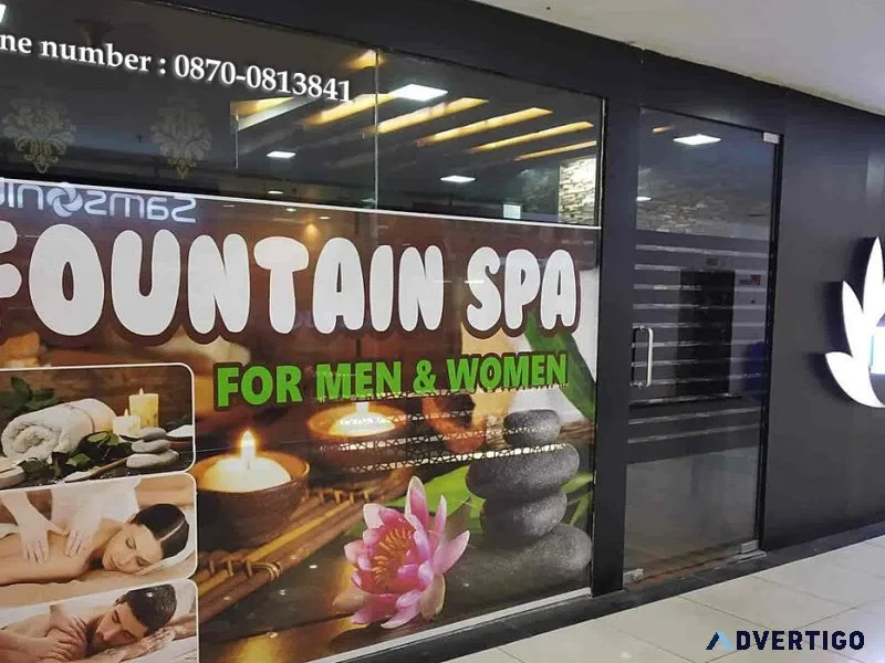 Fountain spa
