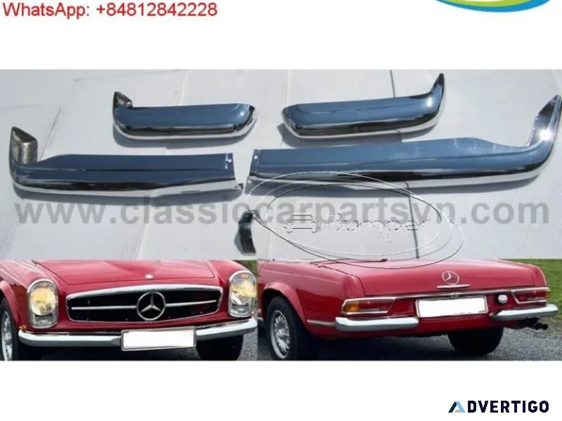 Mercedes pagode w113 bumpers