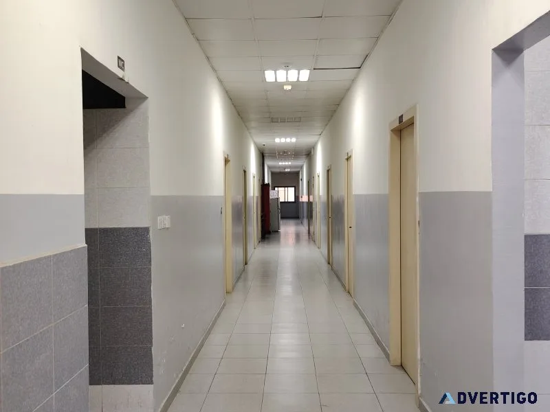 Well-equipped and affordable labor camp for rent in ajman