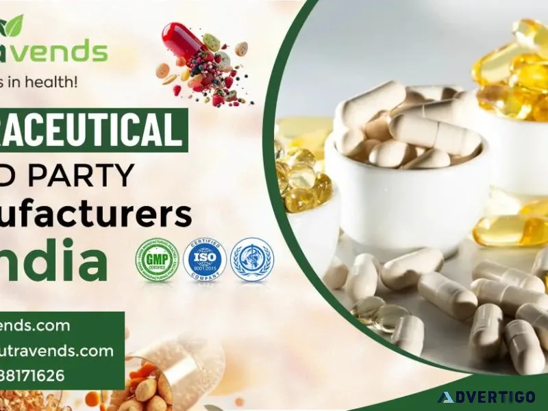 Nutraceutical third party manufacturers in india