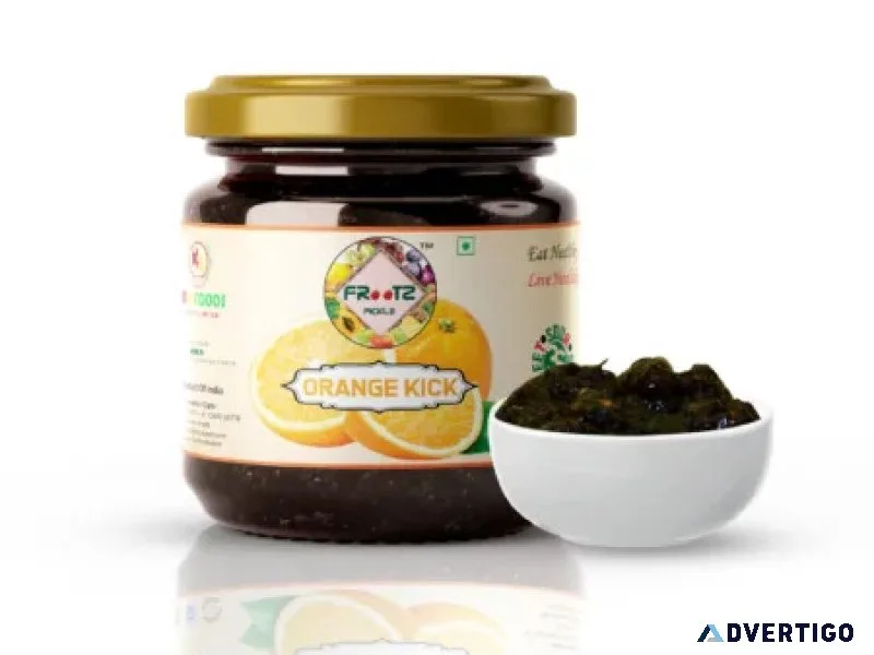 Buy orange kick pickle online – fresh & flavorful
