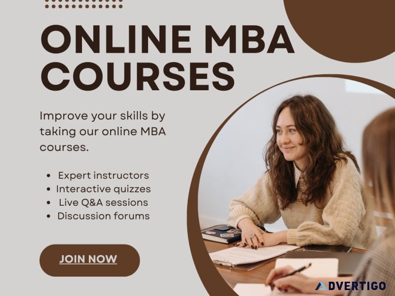 Get admission to the top university in india: online mba courses