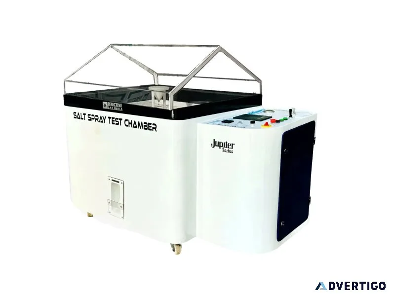 Durable salt spray chamber for sale by effective lab india