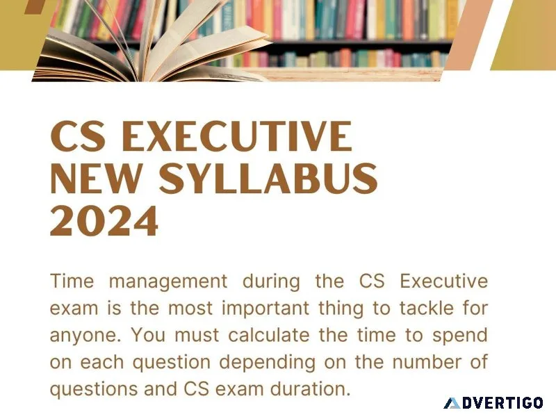 The best cs executive new syllabus 2024